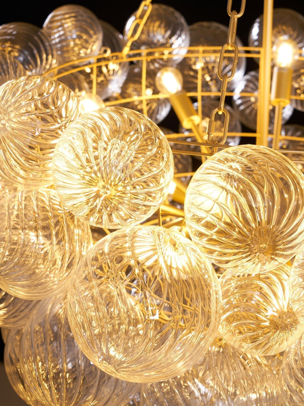 Aurora Lustre Moderne en Verre Boule Bulle - Neutralighting