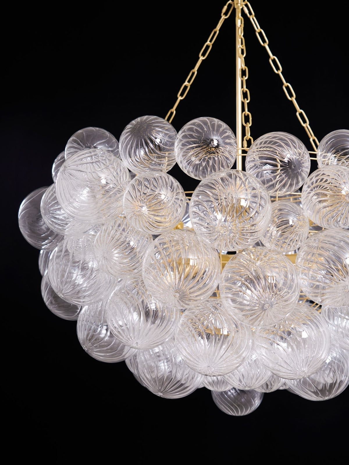 Aurora Lustre Moderne en Verre Boule Bulle - Neutralighting