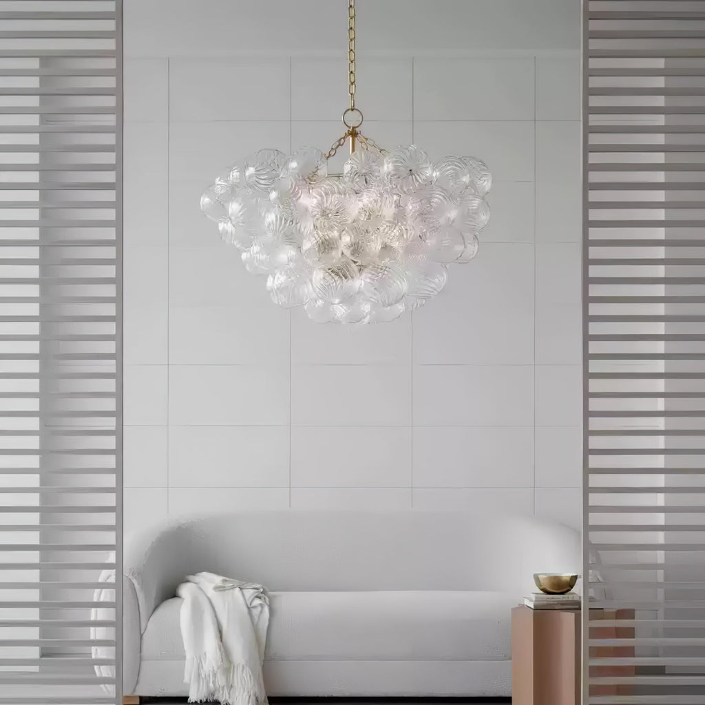 Aurora Lustre Moderne en Verre Boule Bulle - Neutralighting