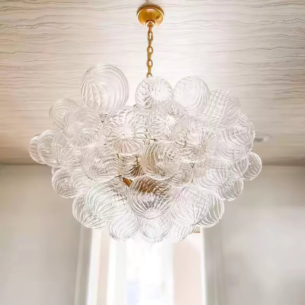 Aurora Lustre Moderne en Verre Boule Bulle - Neutralighting