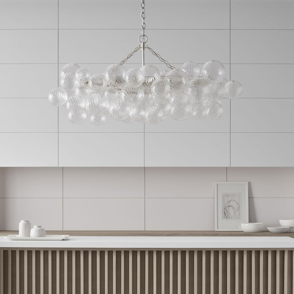 Aurora Lustre Moderne en Verre Boule Bulle - Neutralighting