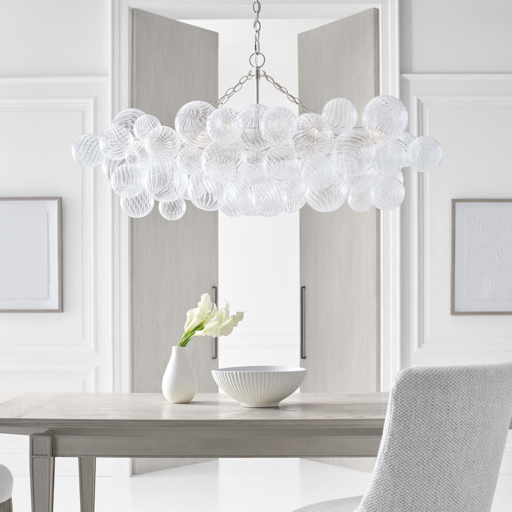 Aurora Lustre Moderne en Verre Boule Bulle - Neutralighting