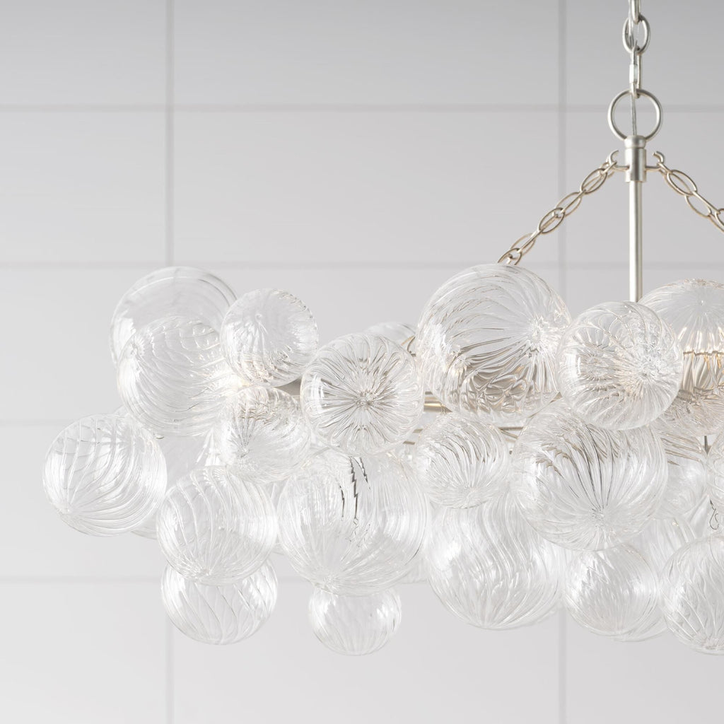 Aurora Lustre Moderne en Verre Boule Bulle - Neutralighting