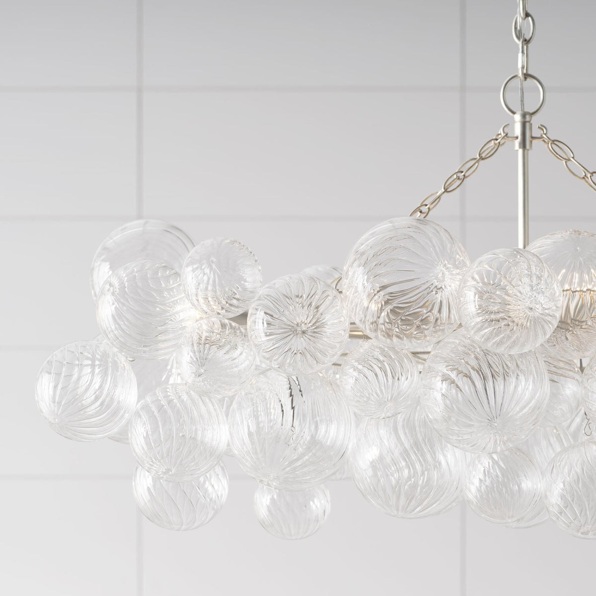 Aurora Lustre Moderne en Verre Boule Bulle - Neutralighting