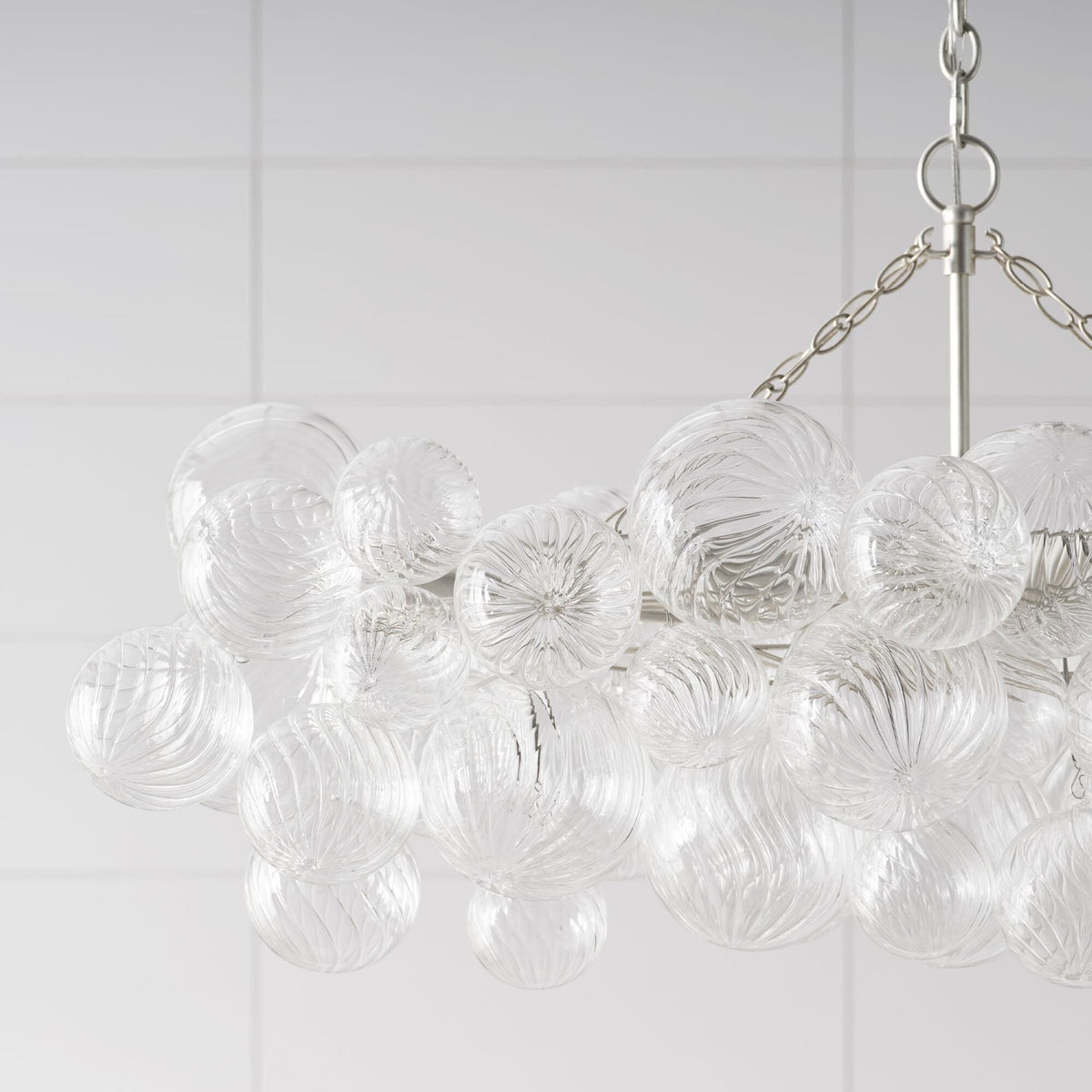 Aurora Lustre Moderne en Verre Boule Bulle - Neutralighting