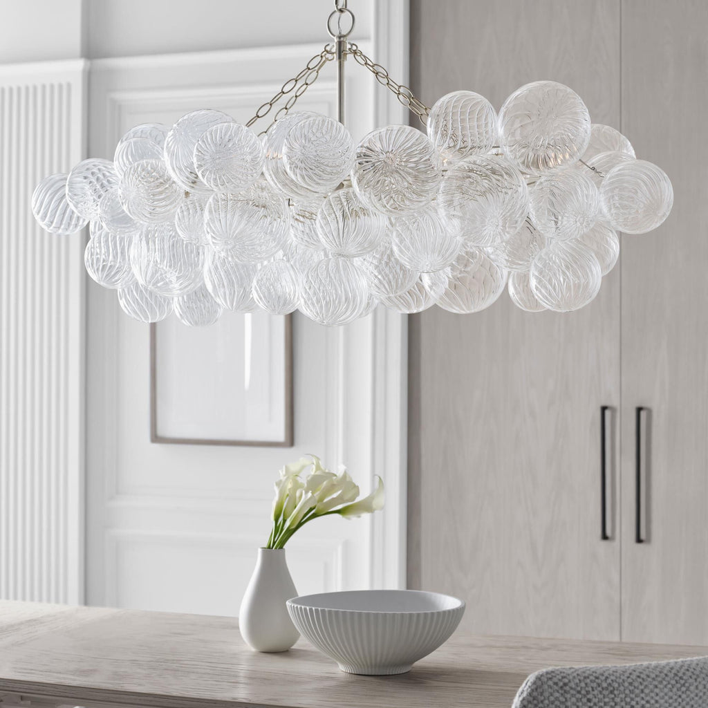 Aurora Lustre Moderne en Verre Boule Bulle - Neutralighting