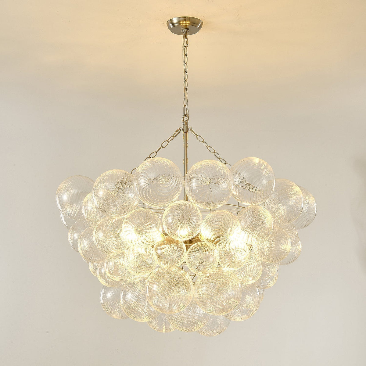 Aurora Lustre Moderne en Verre Boule Bulle - Neutralighting