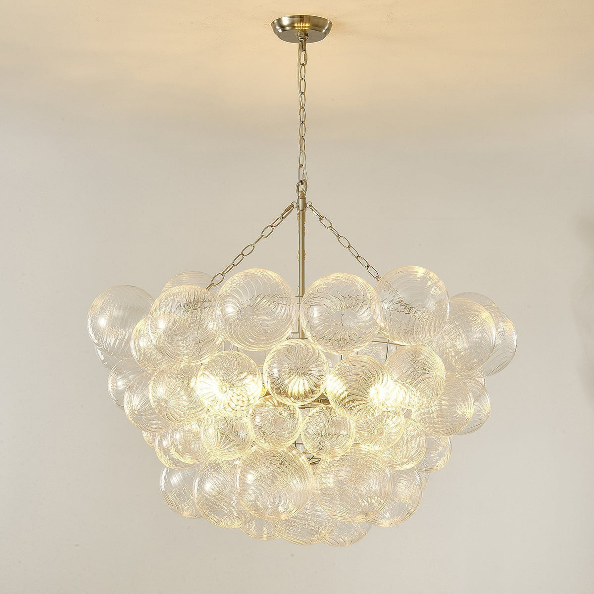 Aurora Lustre Moderne en Verre Boule Bulle - Neutralighting