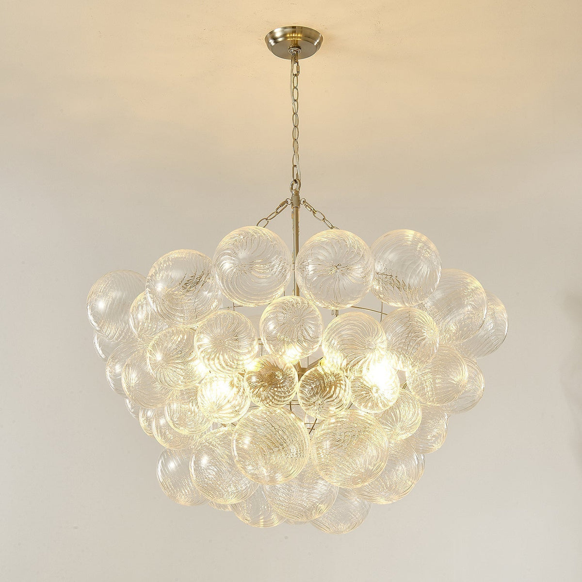 Aurora Lustre Moderne en Verre Boule Bulle - Neutralighting