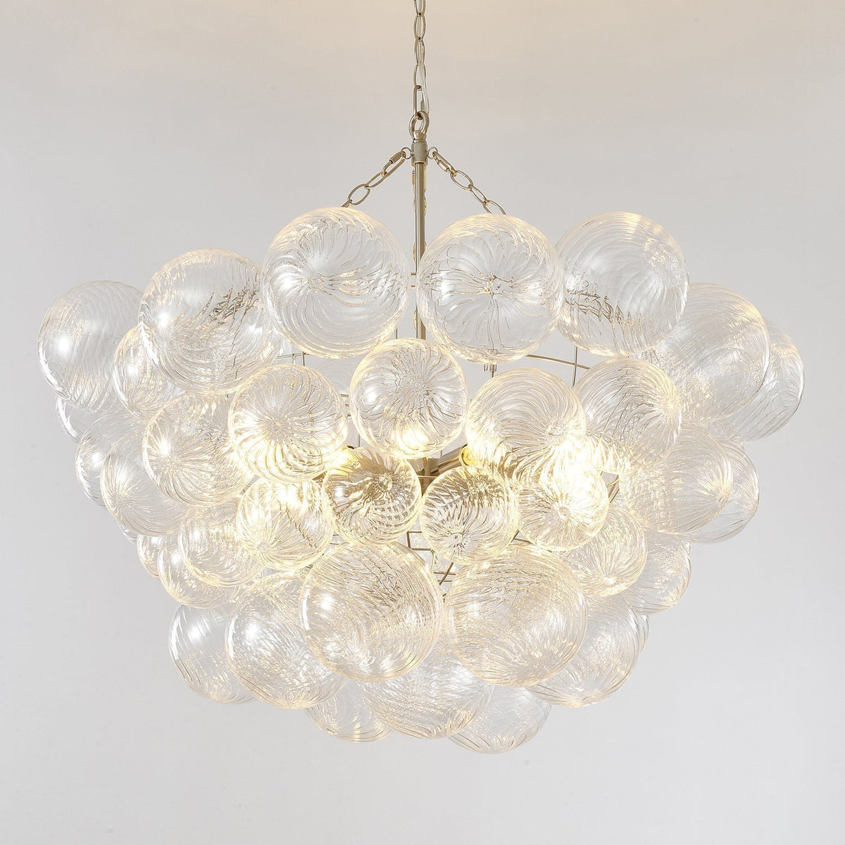 Aurora Lustre Moderne en Verre Boule Bulle - Neutralighting