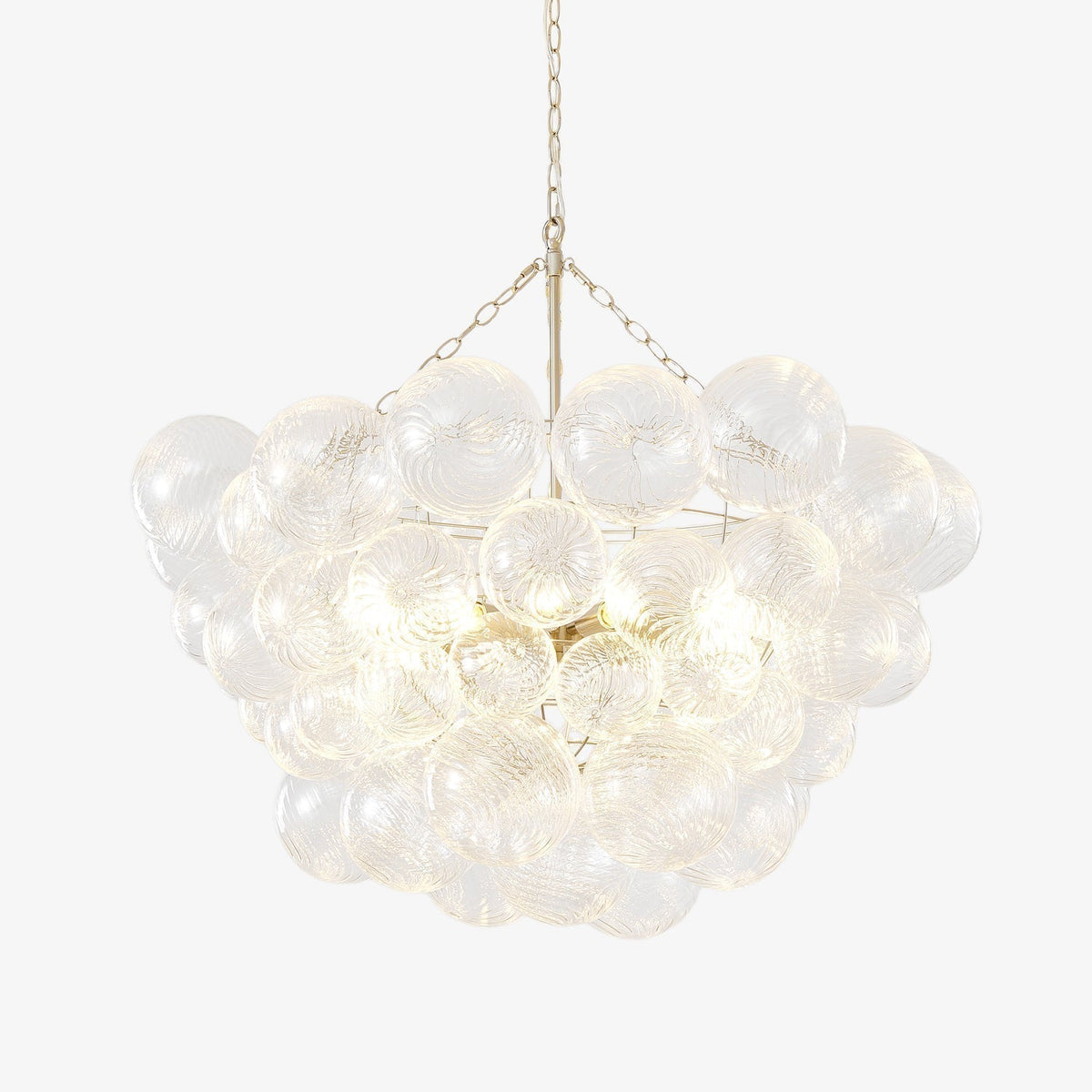 Aurora Lustre Moderne en Verre Boule Bulle - Neutralighting