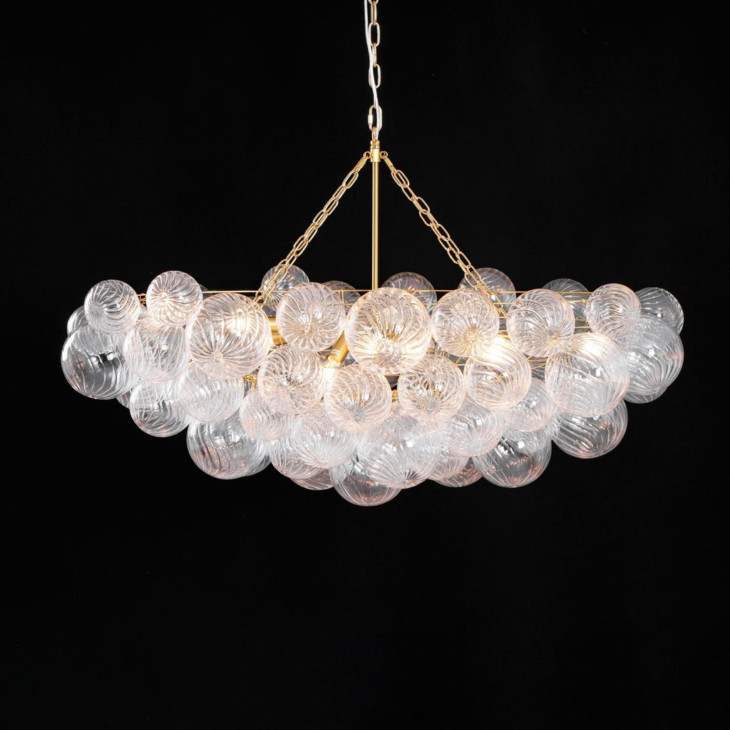 Aurora Lustre Moderne en Verre Boule Bulle - Neutralighting