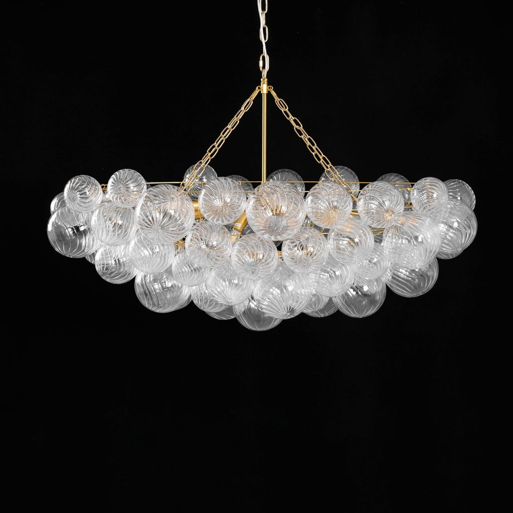 Aurora Lustre Moderne en Verre Boule Bulle - Neutralighting