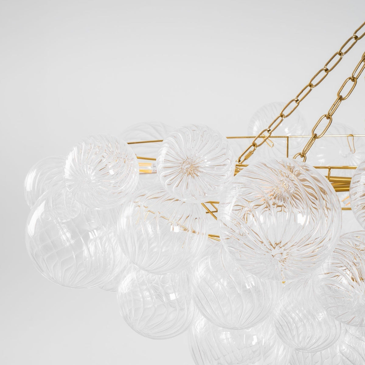 Aurora Lustre Moderne en Verre Boule Bulle - Neutralighting