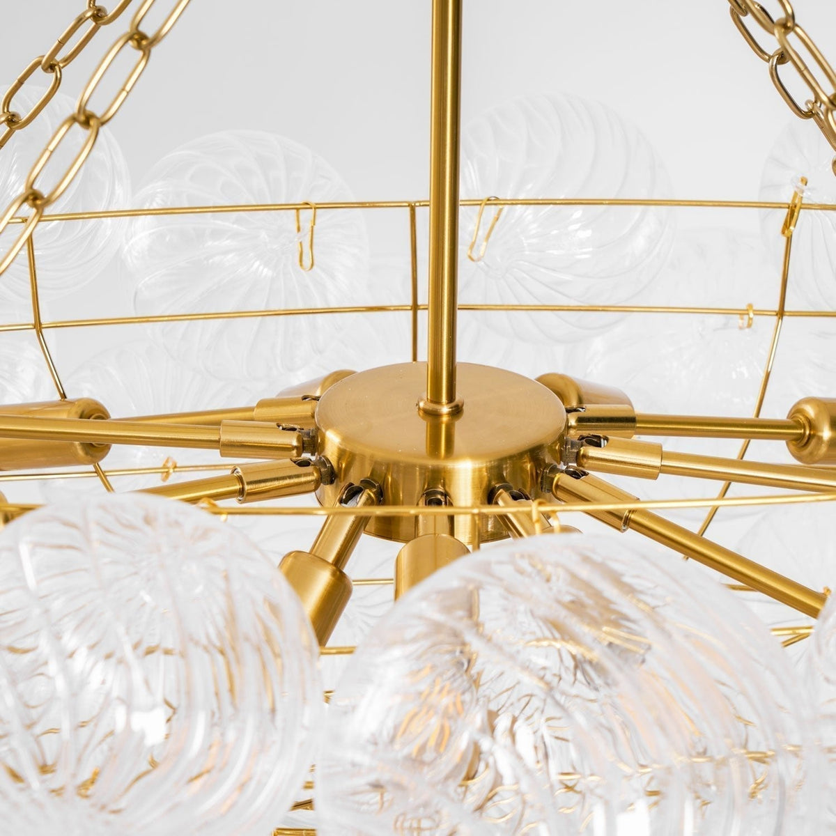 Aurora Lustre Moderne en Verre Boule Bulle - Neutralighting