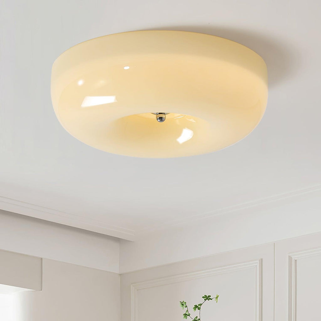 Ulsolir Plafonnier En Verre à Bouton Artistique De Qualité Supérieure - Neutralighting