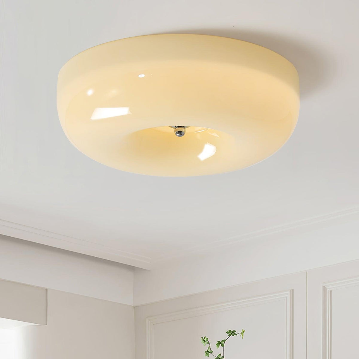 Ulsolir Plafonnier En Verre à Bouton Artistique De Qualité Supérieure - Neutralighting