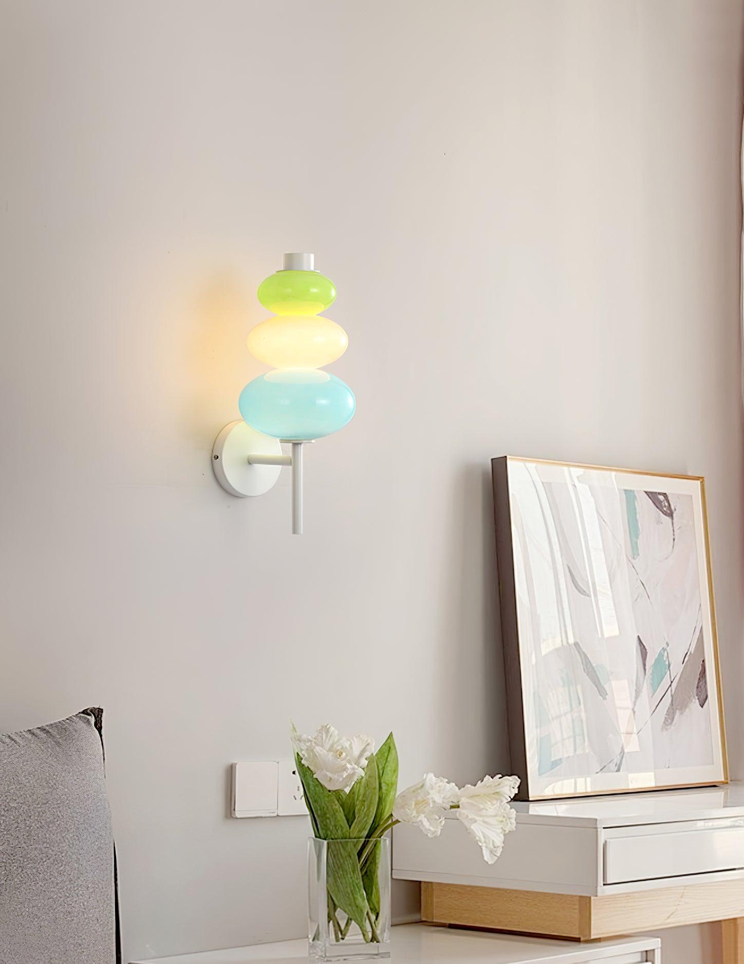 Pebble Applique Murale Moderne en Verre - Neutralighting