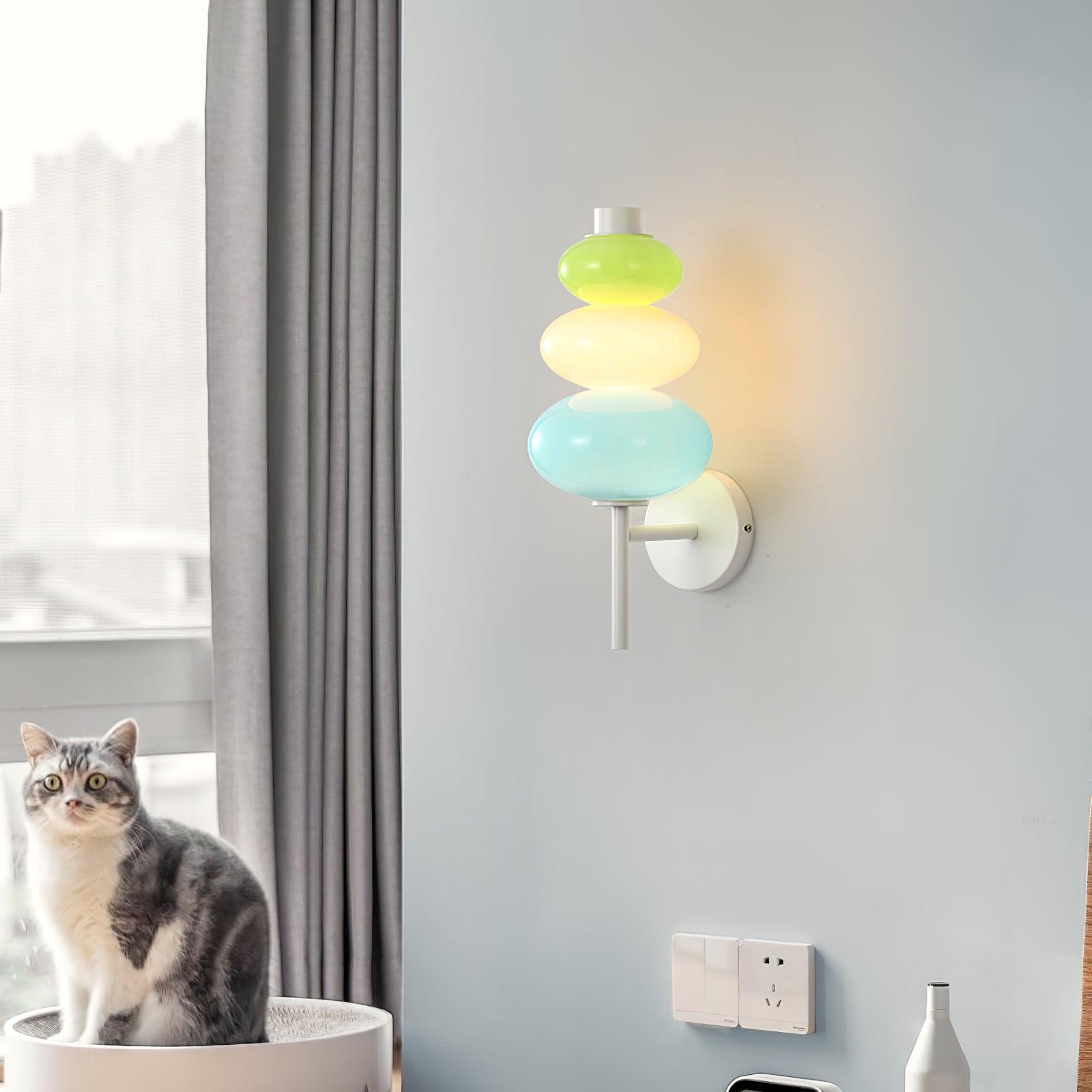 Pebble Applique Murale Moderne en Verre - Neutralighting