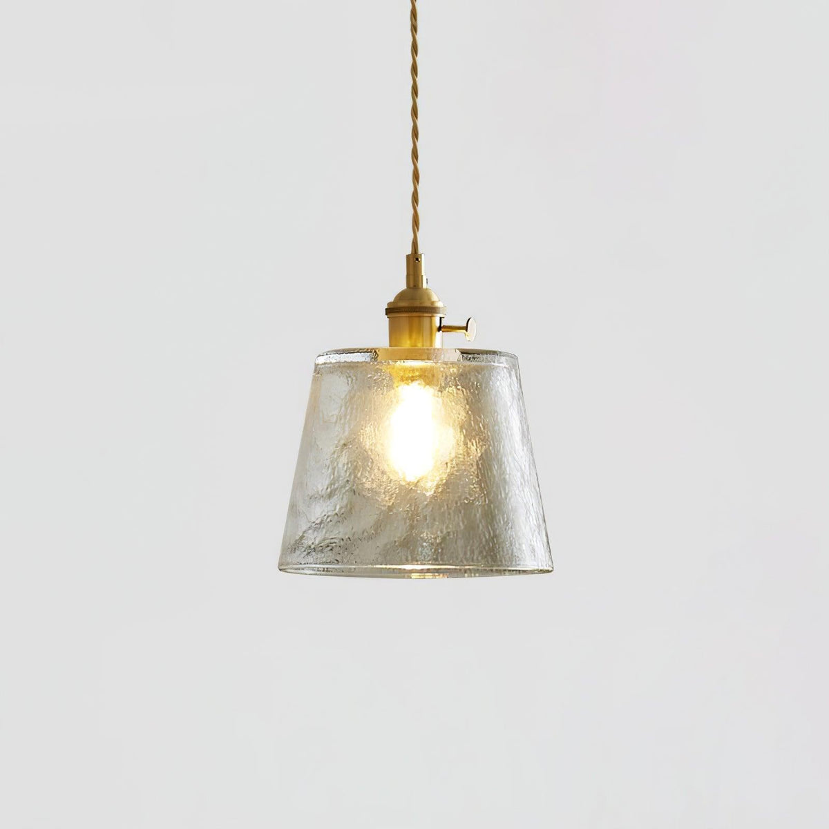 Lustra Suspension Lampe en Cuivre et Verre - Neutralighting