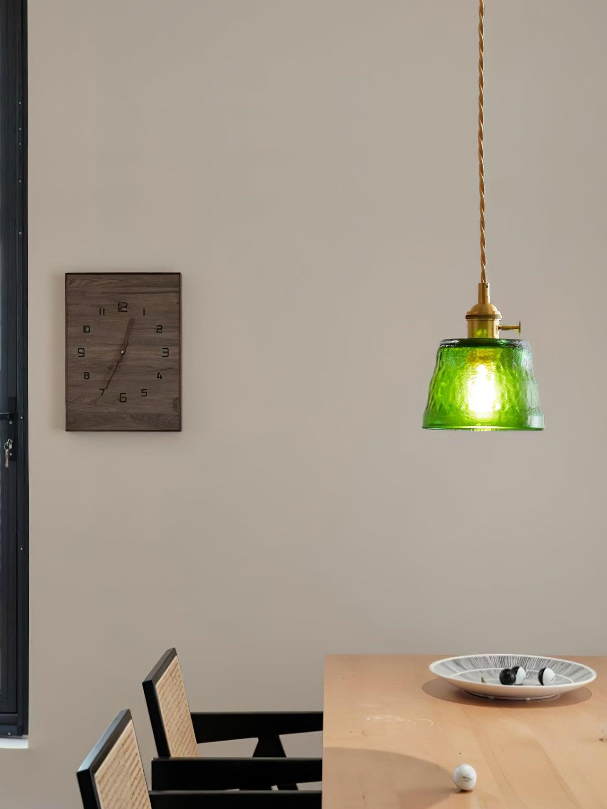 Lustra Suspension Lampe en Cuivre et Verre - Neutralighting