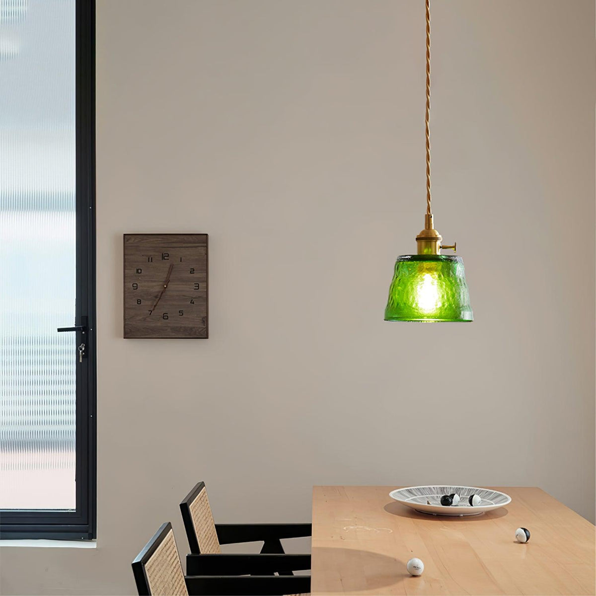 Lustra Suspension Lampe en Cuivre et Verre - Neutralighting