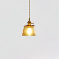 Lustra Suspension Lampe en Cuivre et Verre - Neutralighting