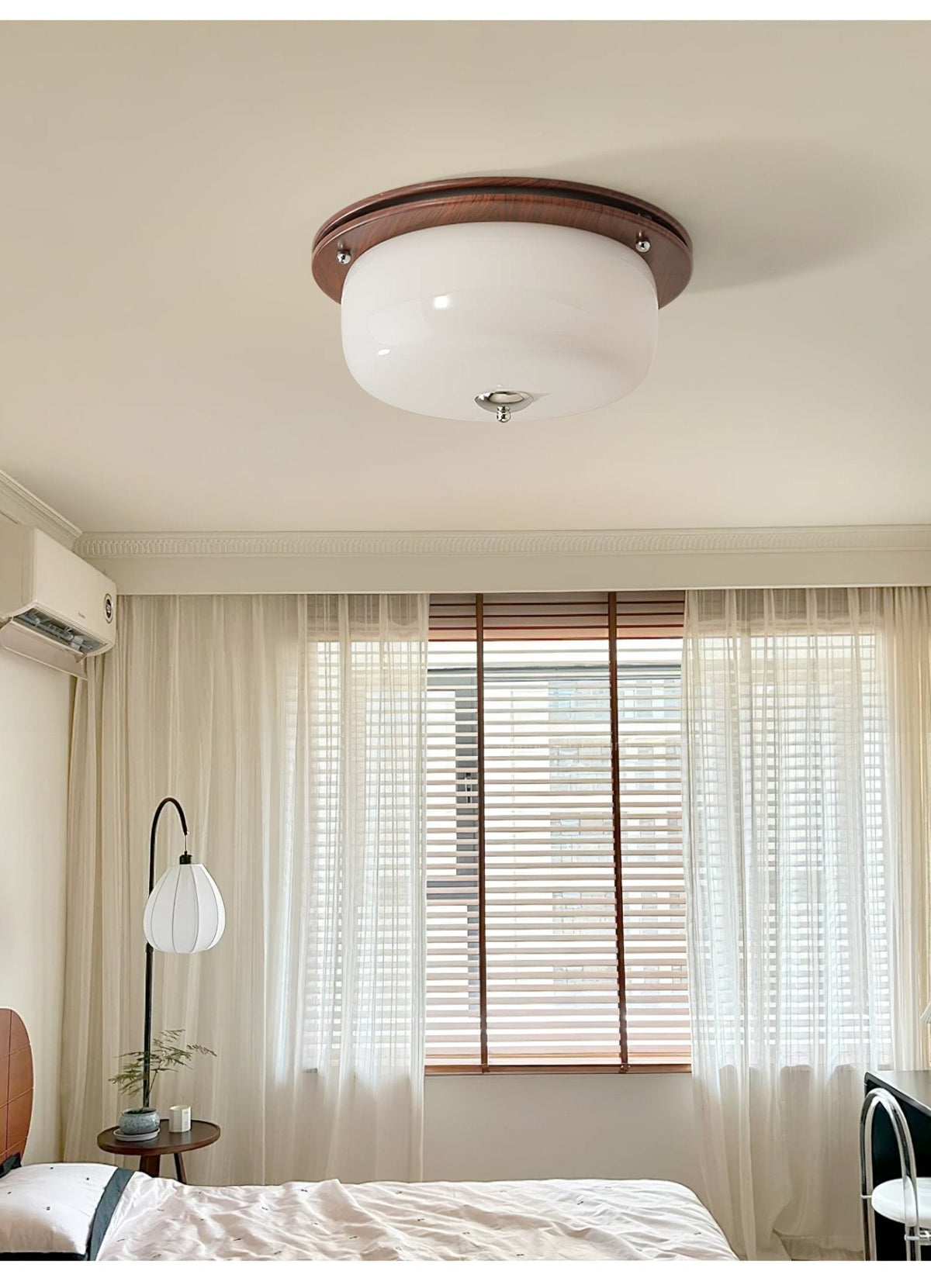 Vetheel Plafonnier Art Nordique Haut de Gamme en Verre Dôme - Neutralighting