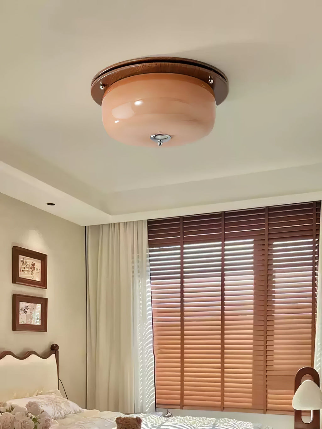 Vetheel Plafonnier Art Nordique Haut de Gamme en Verre Dôme - Neutralighting