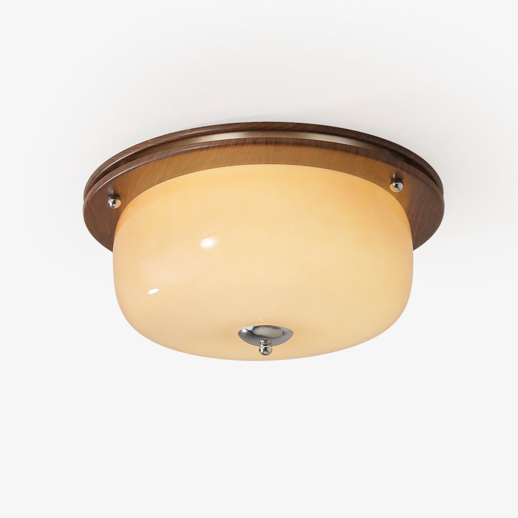 Vetheel Plafonnier Art Nordique Haut de Gamme en Verre Dôme - Neutralighting
