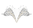 Aetherial Chandelier Feuille en Verre - Neutralighting