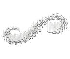 Aetherial Chandelier Feuille en Verre - Neutralighting