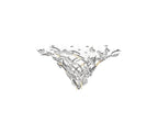 Aetherial Chandelier Feuille en Verre - Neutralighting