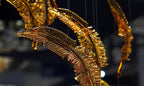 Aetherial Chandelier Feuille en Verre - Neutralighting
