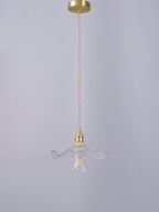Nerisse Suspension en Verre et Laiton Vintage - Neutralighting