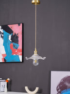 Nerisse Suspension en Verre et Laiton Vintage - Neutralighting