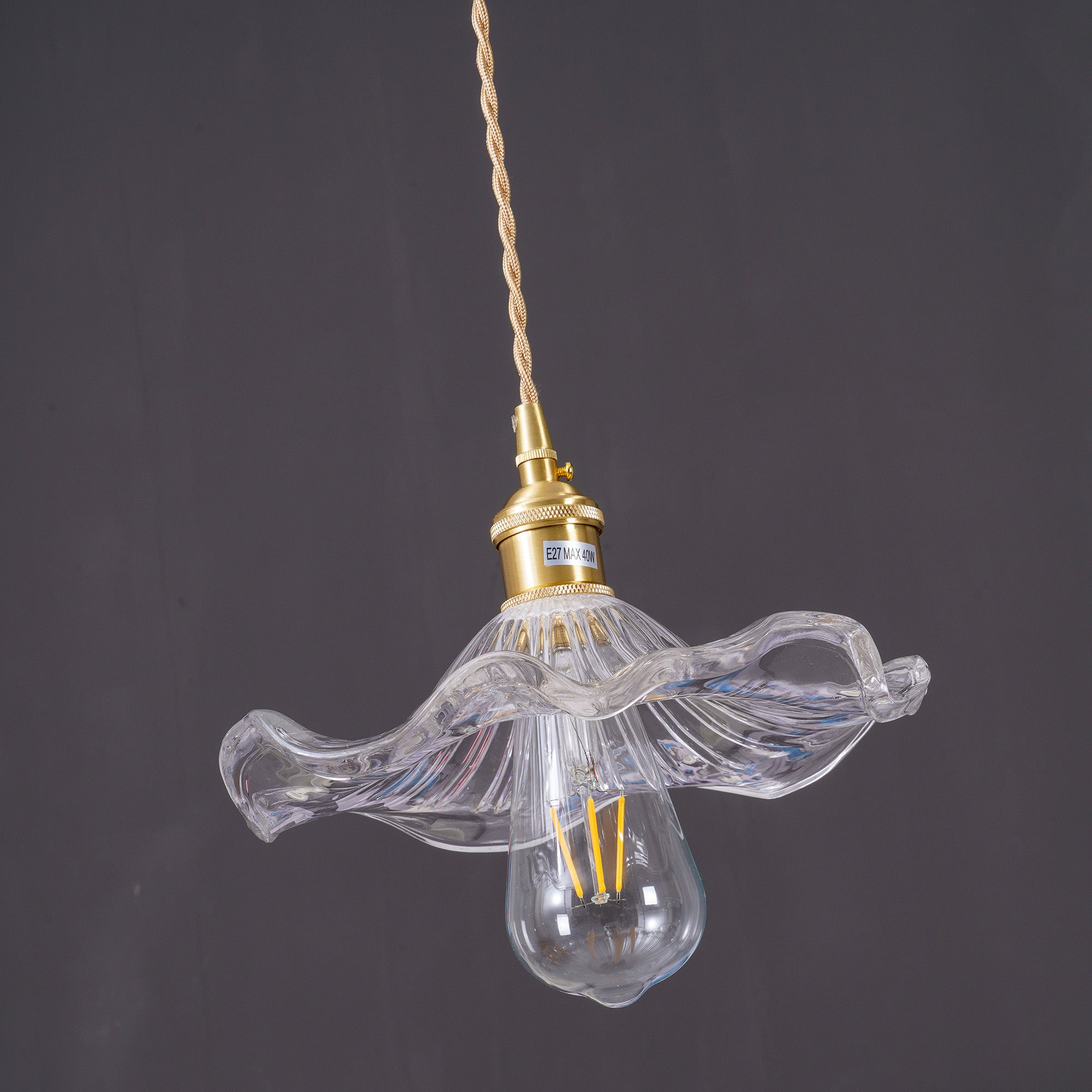 Daphne Lampe Pendante Fleur en Verre Moderne - Neutralighting