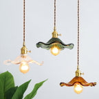 Daphne Lampe Pendante Fleur en Verre Moderne - Neutralighting