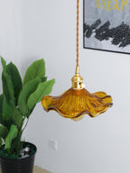 Daphne Lampe Pendante Fleur en Verre Moderne - Neutralighting