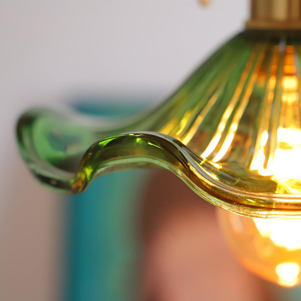 Nerisse Suspension en Verre et Laiton Vintage - Neutralighting