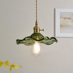 Nerisse Suspension en Verre et Laiton Vintage - Neutralighting