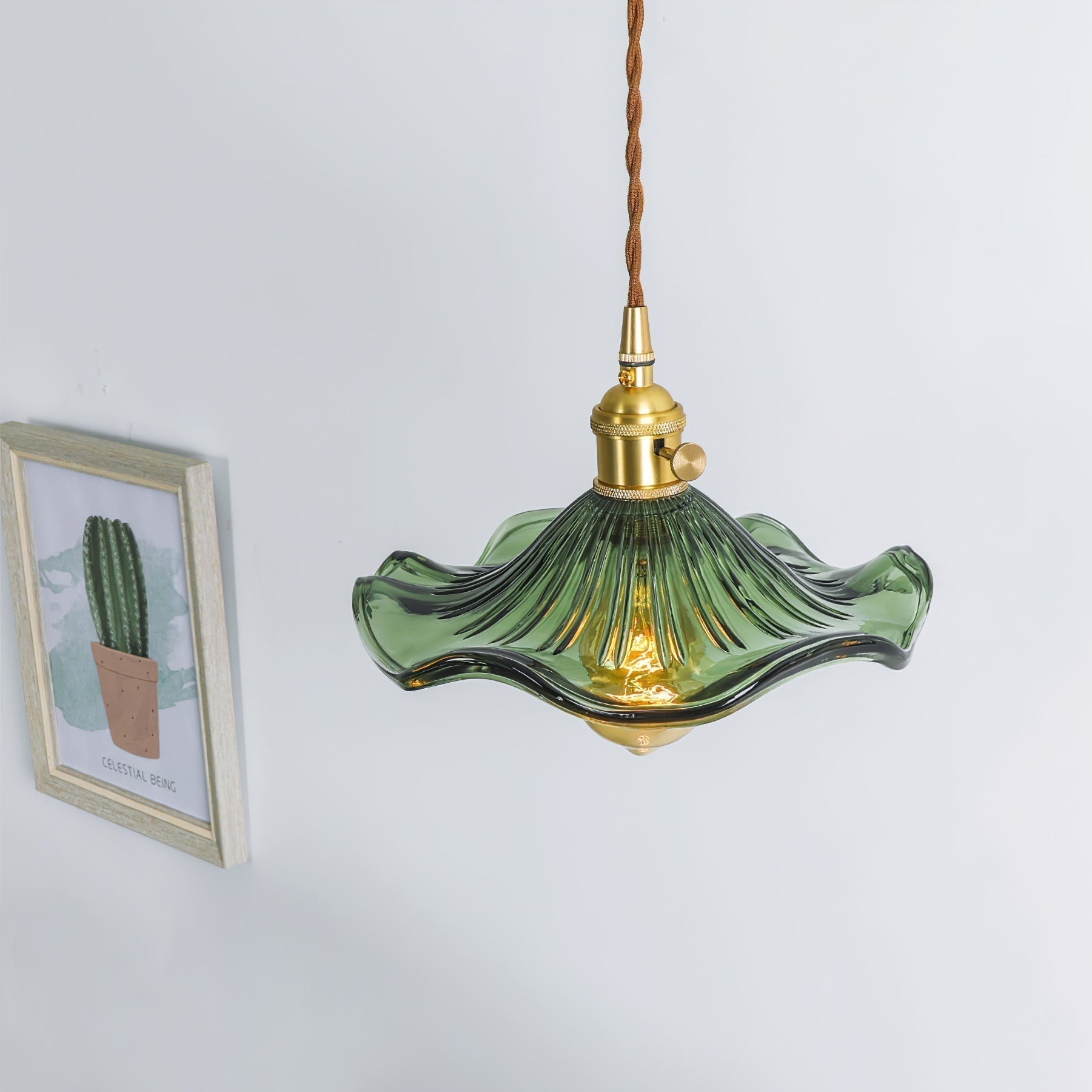 Daphne Lampe Pendante Fleur en Verre Moderne - Neutralighting