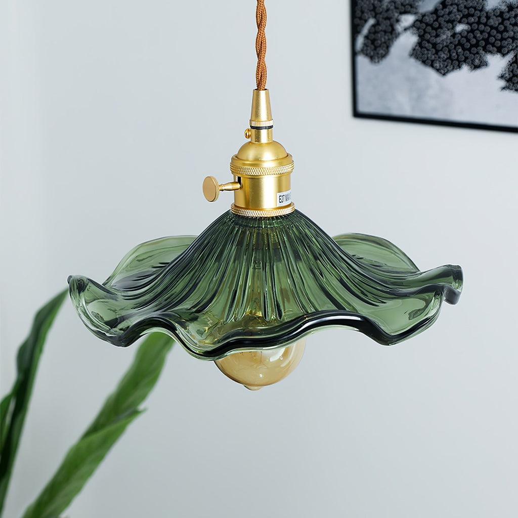 Daphne Lampe Pendante Fleur en Verre Moderne - Neutralighting