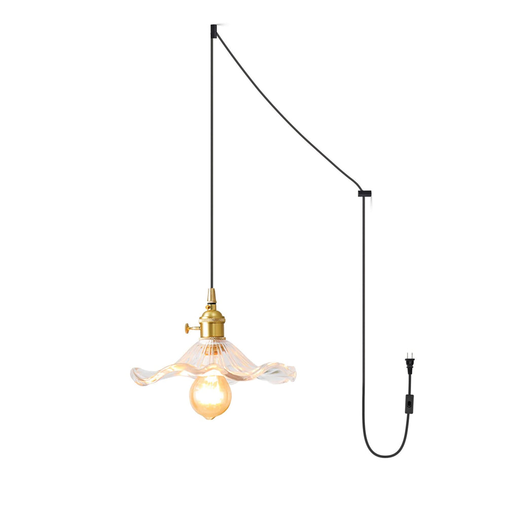 Daphne Lampe Pendante Fleur en Verre Moderne - Neutralighting