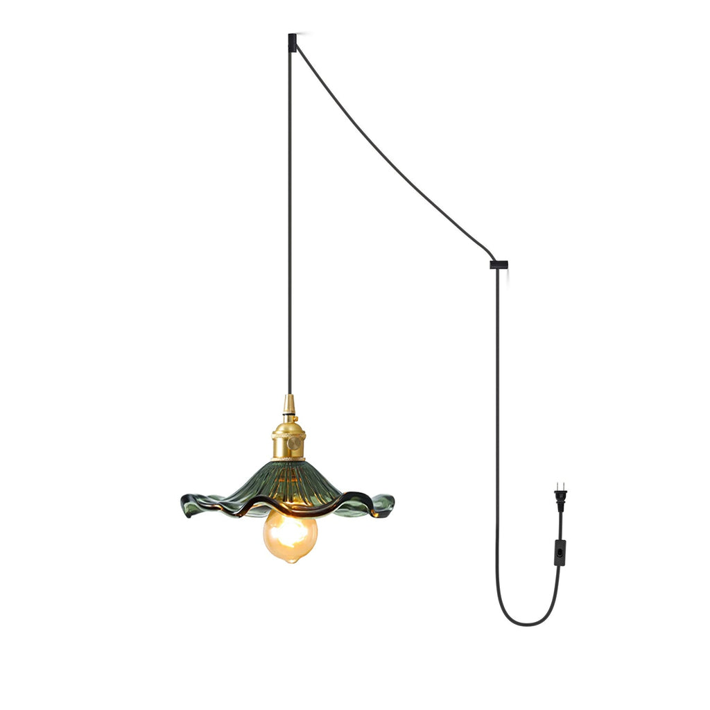 Daphne Lampe Pendante Fleur en Verre Moderne - Neutralighting