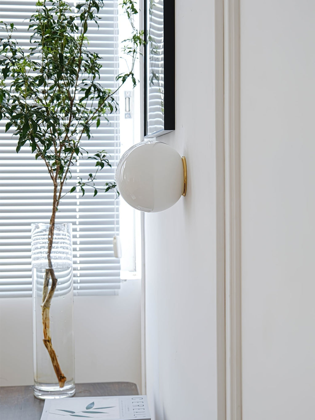 Stella Applique Murale en Verre Moderne Minimaliste - Neutralighting