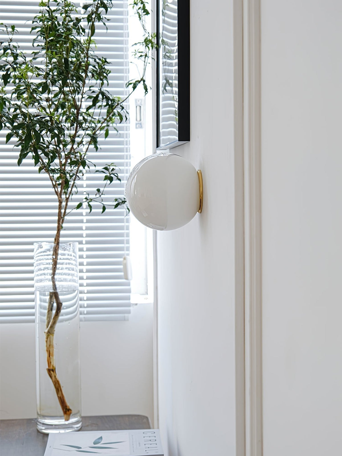 Stella Applique Murale en Verre Moderne Minimaliste - Neutralighting