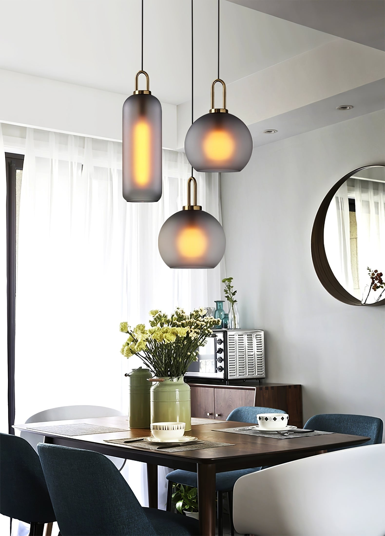 Lustra Suspension Pendule en Verre - Neutralighting
