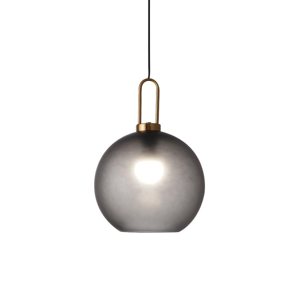 Solara Suspension en Verre Givré Swag Réglable - Neutralighting