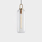 Solara Suspension en Verre Givré Swag Réglable - Neutralighting